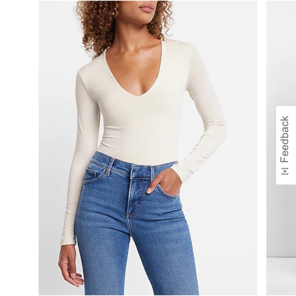 Express Body Contour Long Sleeve Bodysuit